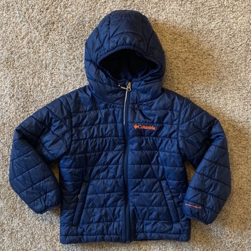 Columbia Boys' Powder Lite Hooded Jacket